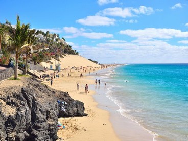 Spiaggia Morro Jable, Fuerteventura