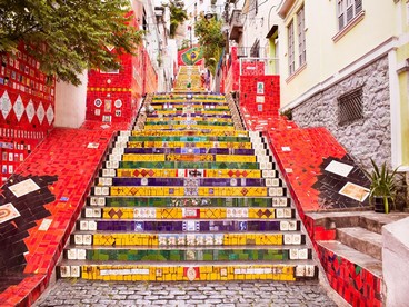 Scalinata a Lapa, Rio de Janeiro