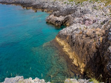 Isola di Cirella dall'alto