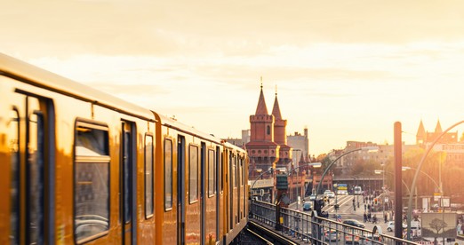 Il ponte Oberbaumbrcke a Berlino