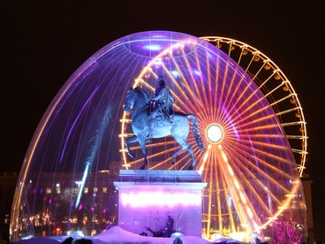 Festa delle Luci a Lione, un'installazione