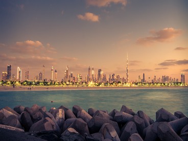 Lo skyline di Dubai