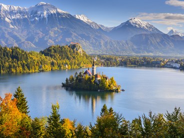 Lago di Bled in Slovenia