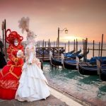 Carnevale di Venezia: maschere e gondole