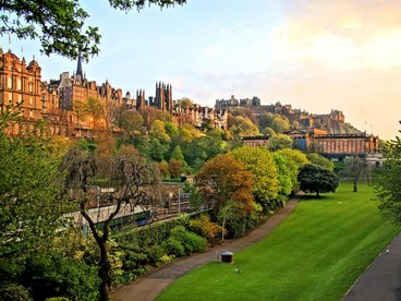 Panorama di Edimburgo