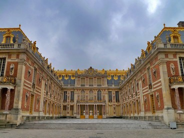 Reggia di Versailles, l'ingresso