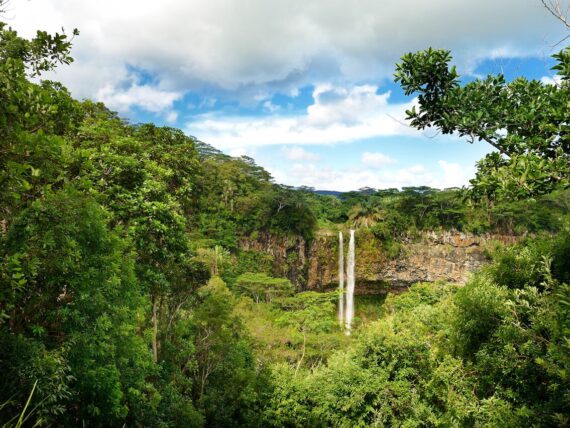 Cascate di Chamarel a Mauritius