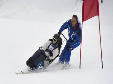 Sciare con disabilità in Trentino