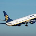 Un aereo della flotta Ryanair
