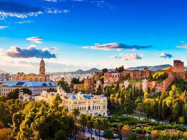 Panorama di Malaga