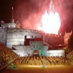 Military Tattoo Edimburgo, fuochi d'artificio sul Castello