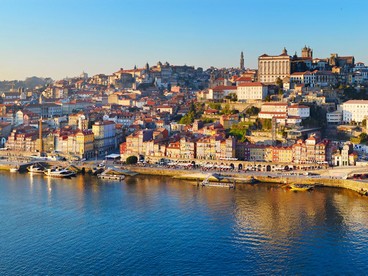 Panorama di Porto, in Portogallo