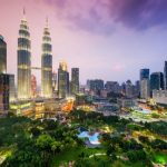 Lo skyline di Kuala Lumpur