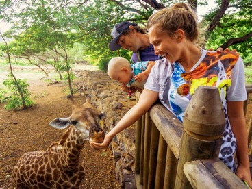 Mauritius: famiglia nel Casela Park