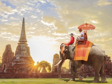 Thailandia, escursione in elefante