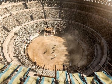 Una scena di GoT nell'Arena di Osuna - ph via Pinterest