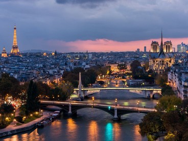 Tramonto su Parigi