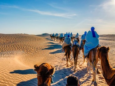 Escursione nel deserto in Tunisia
