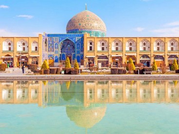 La moschea dell'Imam a Isfahan