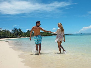 Viaggio di nozze a Mauritius, sulla spiaggia di Belle Mare