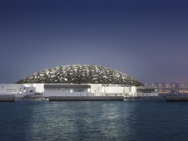 Vista notturna ©Louvre Abu Dhabi - Ph Mohamed Somji