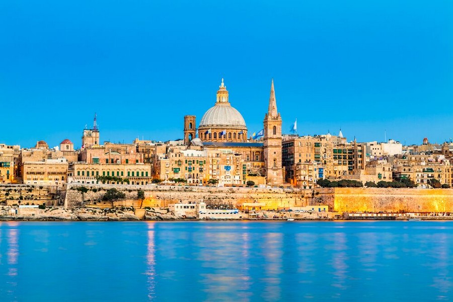 La Valletta: lo skyline