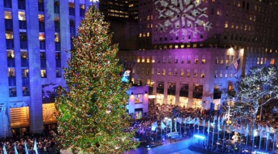 L’albero di Natale del Rockefeller Center a New York