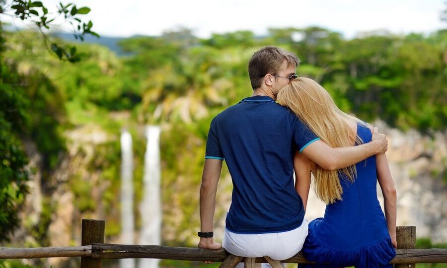 Romantico viaggio a Mauritius, cascate di Chamarel