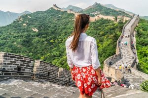 La Grande Muraglia Cinese nei pressi di Pechino