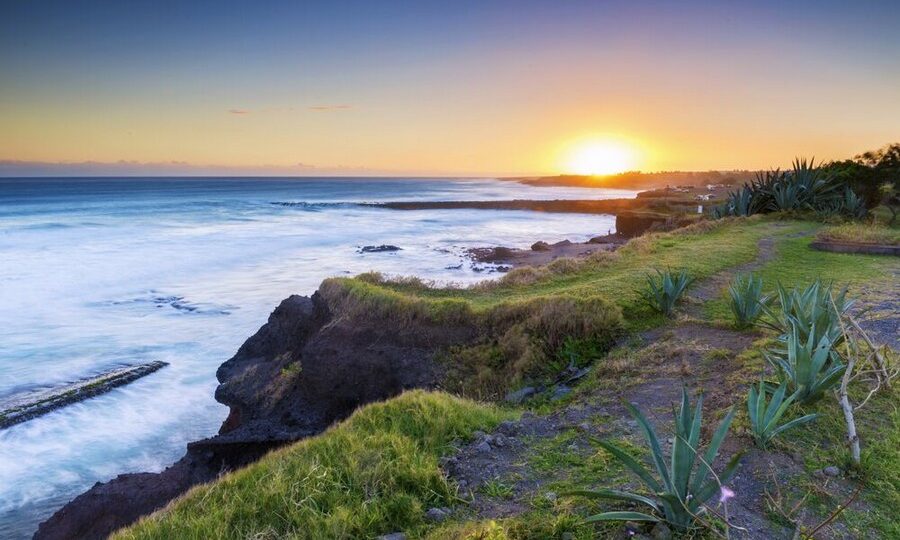 Tramonto su Saint-Pierre, La Réunion