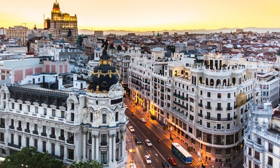 Gran Via, Madrid