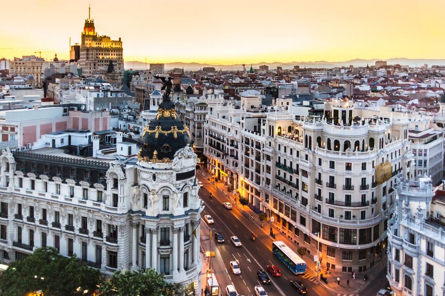 Gran Via, Madrid