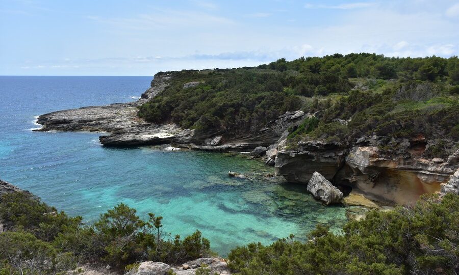 Il mare dell'isola di Pianosa