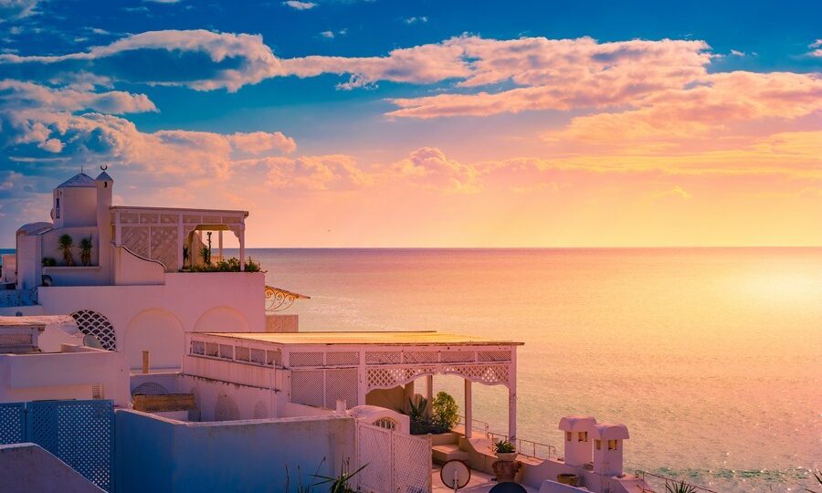 Tramonto su Hammamet