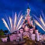 Disneyland Paris: fuochi d'artificio sul castello
