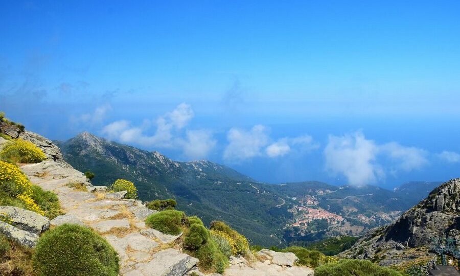 Panorama dal Monte Capanne