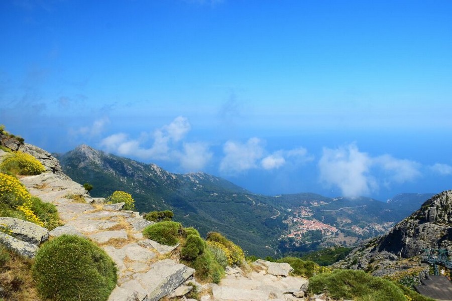 Panorama dal Monte Capanne