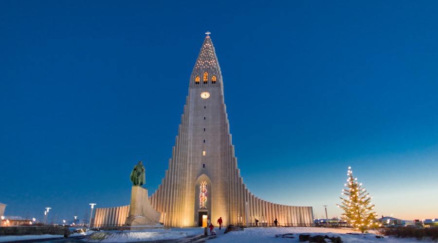 Reykjavik in inverno
