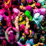 Holi Festival a Vrindavan, in India