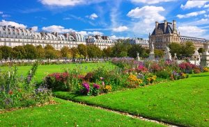 Giardini del Louvre a Parigi