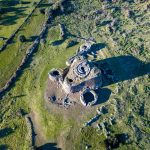 Nuraghe Losa in Sardegna: veduta dall'alto