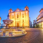 Praca do Giraldo a Evora, Portogallo