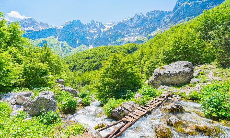 Valle di Valbona e Alpi albanesi