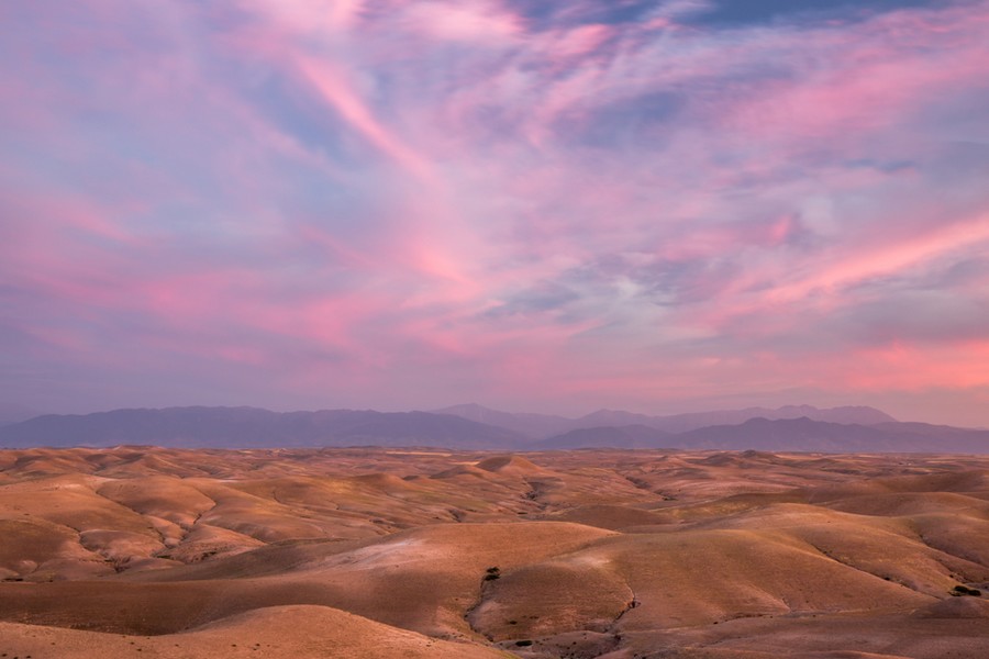 Tramonto sul Deserto di Agafay