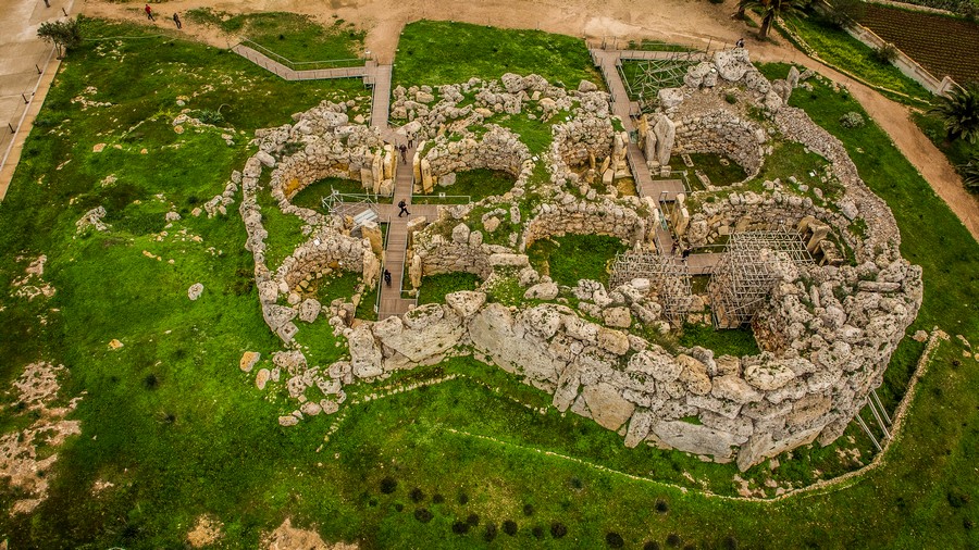 Gigantia vista dall'alto