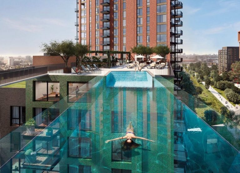 Sky Pool a Londra ecco la prima piscina sospesa al mondo Evolution