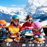 Pranzo in montagna a base di fonduta