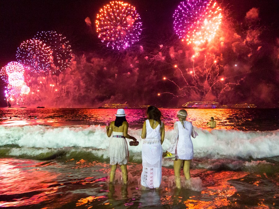 Capodanno al mare in Brasile