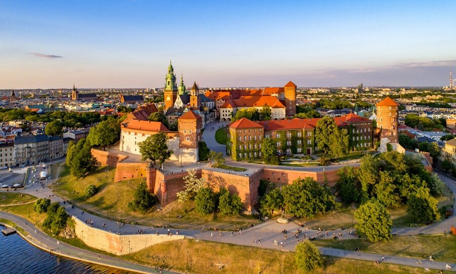 Panorama di Cracovia