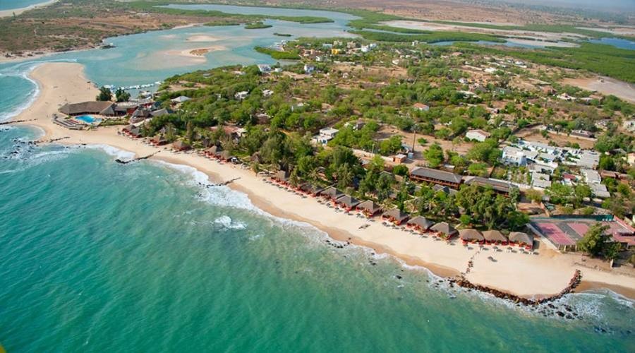 La spiaggia di Saly sulla Petite Côte in Senegal